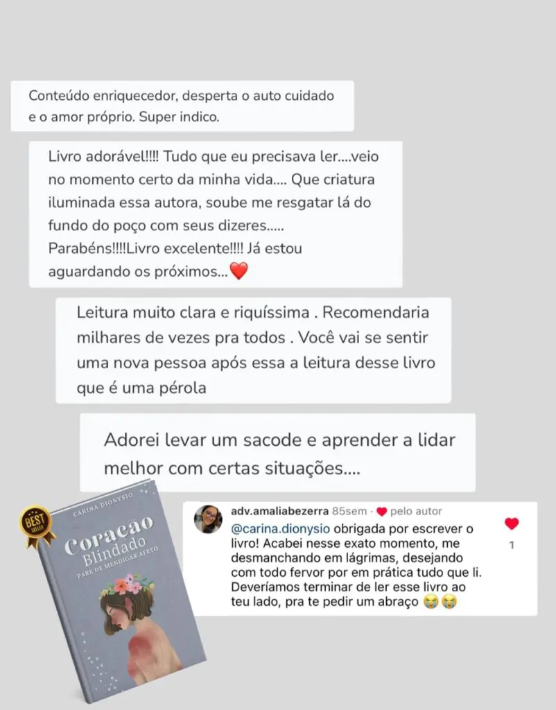 Depoimento 2 Coração Blindado