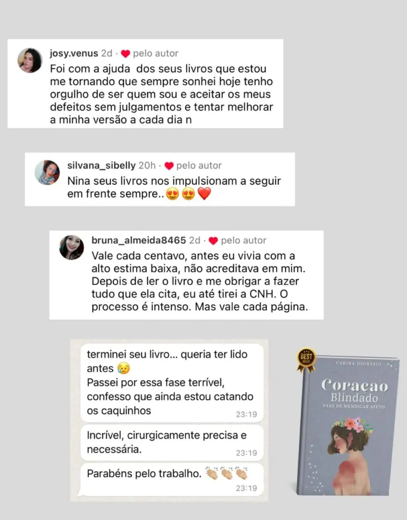 Depoimento 3 Coração Blindado